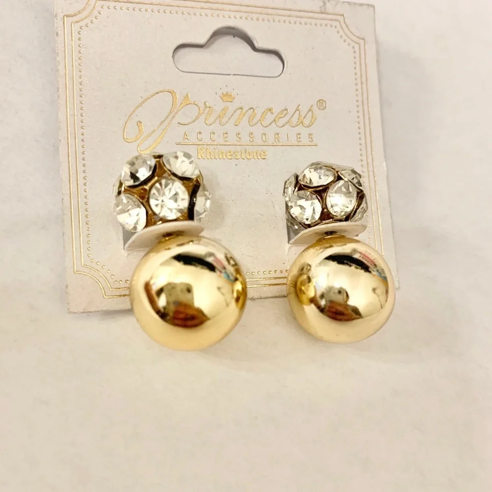 Princess Accessories | Earrings Rhinestone - Picture 7 of 8